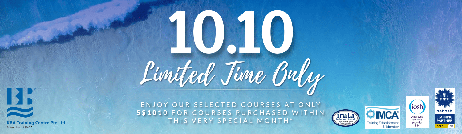 10.10 Promotion | COURSES AT ONLY S$1010.00 ON THIS SPECIAL MONTH!